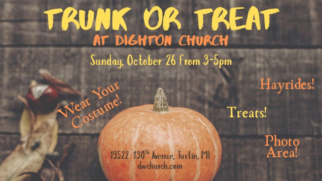 Trunk or Treat Poster Slide